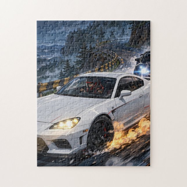 Mitternachts-Drift-Rennfahrer (Vertikal)
