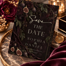Mitternachts-Feige Moody Botanical Save the Date