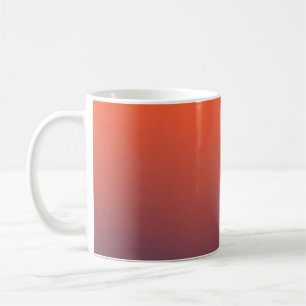 Mitternachts-Glutgradient Kaffeetasse