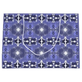 Mitternachts-Indigo-Kaleidoskop  Große Geschenktüte
