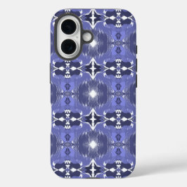 Mitternachts-Indigo-Kaleidoskop  iPhone 16 Hülle