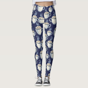 Mitternachts-Kakao – Gemütlicher Winter Leggings