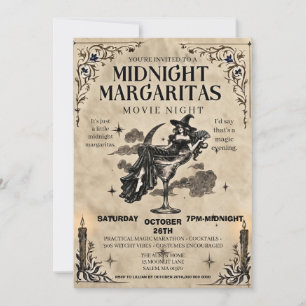 Mitternachts-Margaritas Einladung