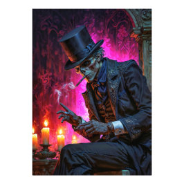 Mitternachts-Toast mit Baron Samedi Fotodruck
