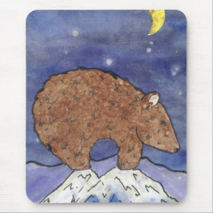 Mitternachtsbär Mousepad