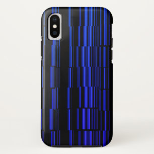 Mitternachtsblau Einzigartig Modernes Streifenmust Case-Mate iPhone Hülle