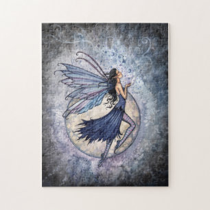 Mitternachtsblaue Fee-Puzzle