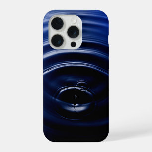 Mitternachtsblaue Wasserwelle Dunkler Ozean Moody iPhone 15 Pro Hülle