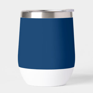 Mitternachtsblauer, isolierter Tumbler - individue