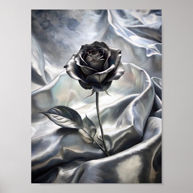 Mitternachtsblossom Poster (Vorne)