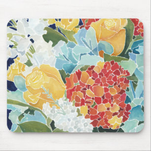 Mitternachtsblumen-II Mousepad