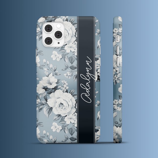 Mitternachtsblüte iPhone 16 Pro Max Hülle (Von Creator hochgeladen)