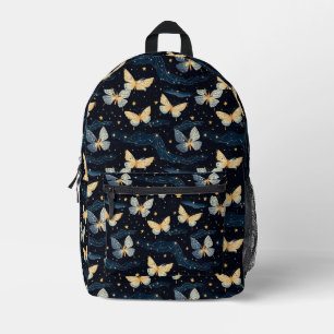 Mitternachtsbutterfliegen Bedruckter Rucksack