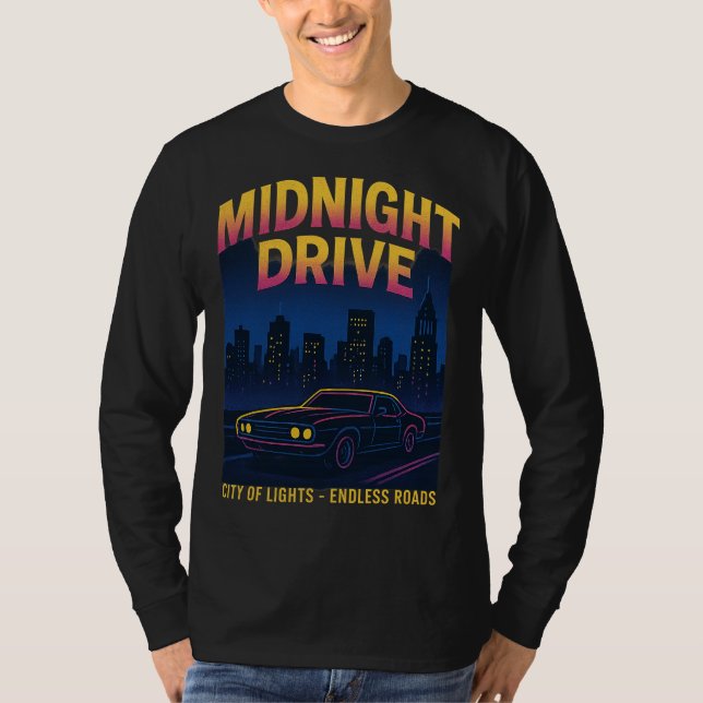 Mitternachtsfahrt T-Shirt (Vorderseite)