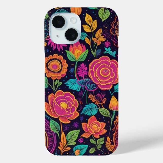 Mitternachtsgarten Case-Mate iPhone Hülle (Rückseite)