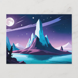 Mitternachtsgebirge Postkarte