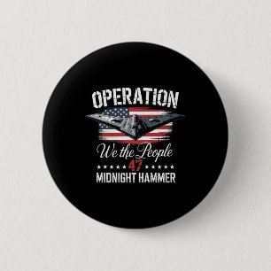 Mitternachtshammer B-2-Tarnkappenflugzeug Operatio Button