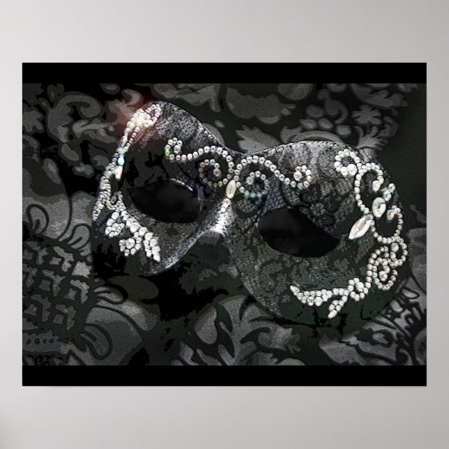 Mitternachtsmasquerade Poster (Vorne)