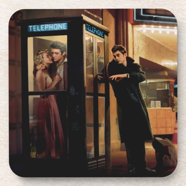 Mitternachtsmatinee Untersetzer (Vorderseite)