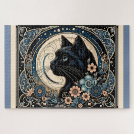 Mitternachtsmuse in versteinerten Moon-Rahmen