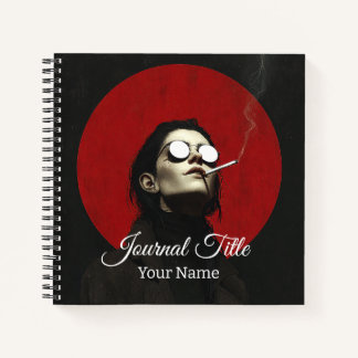 Mitternachtsnebel Journal — Benutzerdefinierter Na Notizbuch