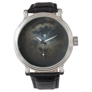 Mitternachtsperle Armbanduhr