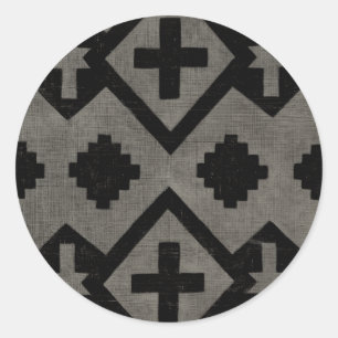 Mitternachtsreise I Runder Aufkleber