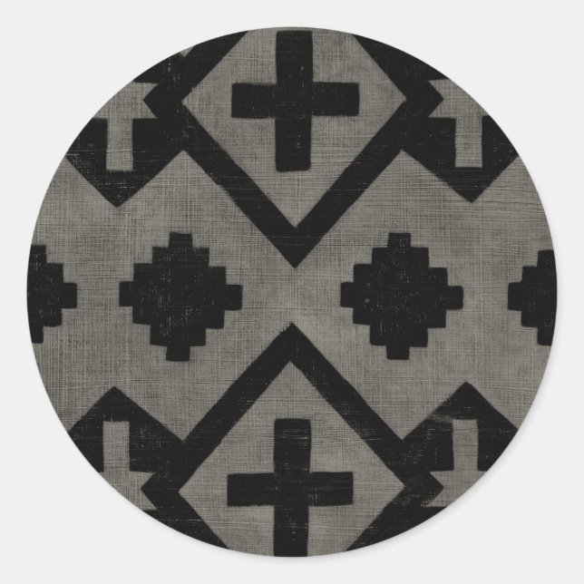 Mitternachtsreise I Runder Aufkleber (Vorderseite)