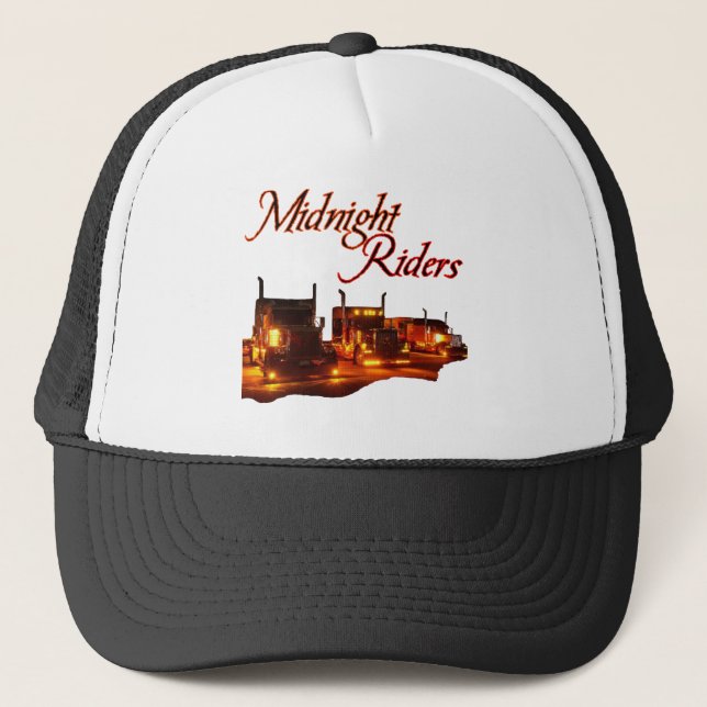 Mitternachtsreiter Truckerkappe (Vorderseite)