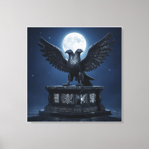 Mitternachtsritus am illyrischen Altar Leinwanddruck