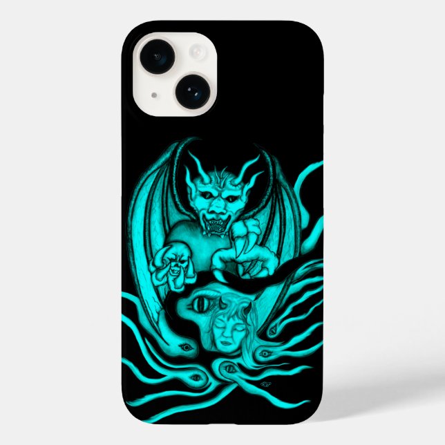 Mitternachtstraum - Devils Case-Mate iPhone 14 Hülle (Rückseite)