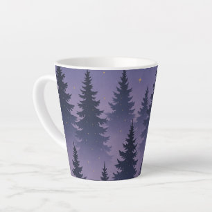 Mitternachtswald unter den Sternen – Kiefer Milchtasse