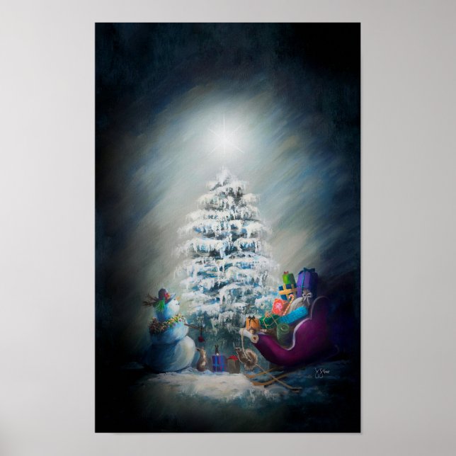 Mitternachtsweihnachten 11 x 17 poster (Vorne)