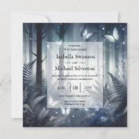 Mitternachtszauberei und Mondlicht-Wings-Hochzeit