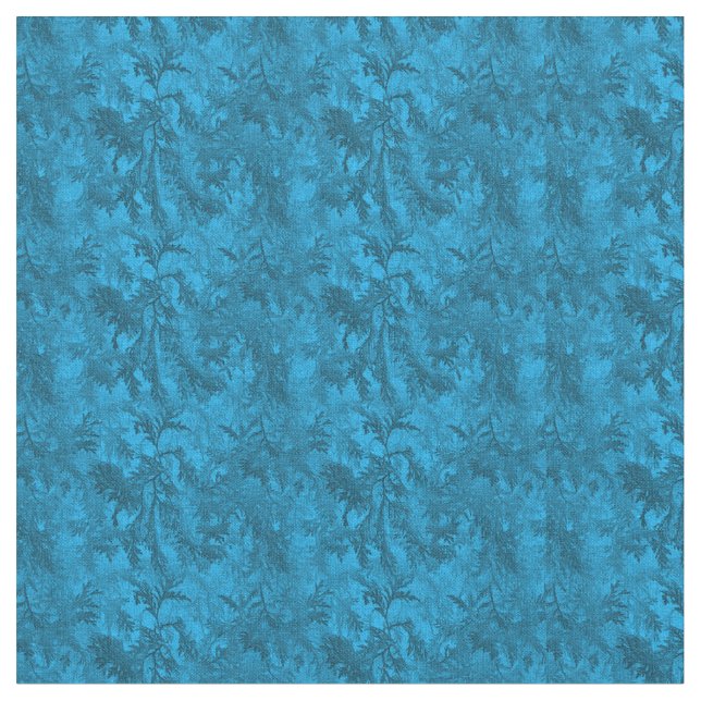 Mitternachtszederwald Stoff (Nahaufnahme)