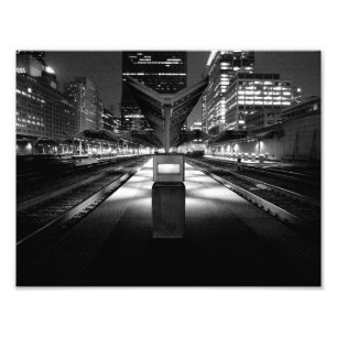 Mitternachtszug Fotodruck
