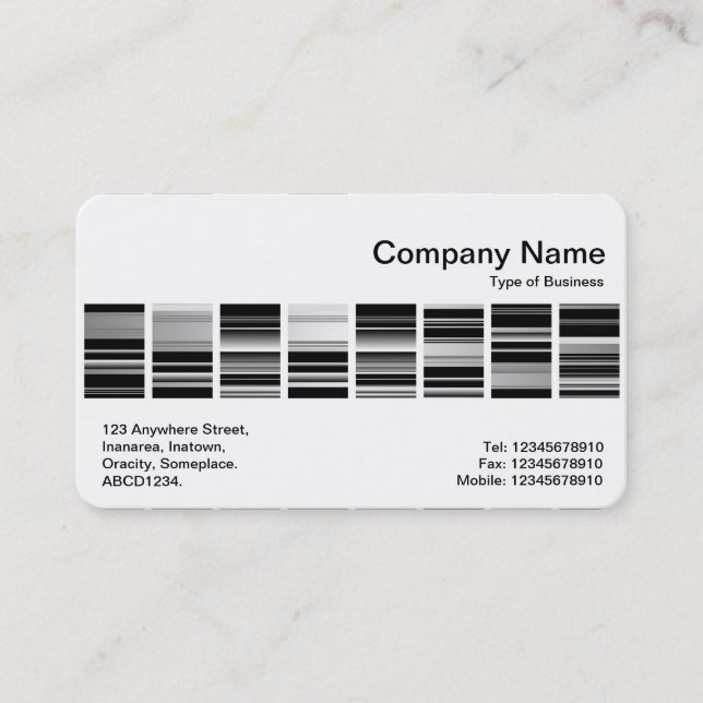 Mittlere Band - Codex 03 Visitenkarte (Vorderseite)