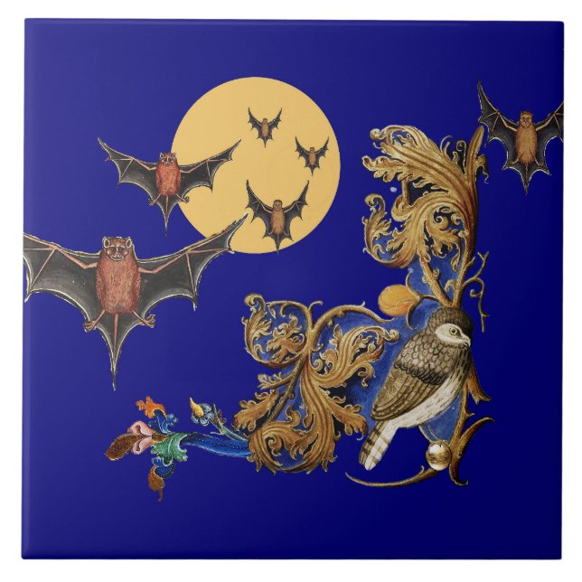 MITTLERE BEWÄHRUNG, BLUE BIRD, BATTE IN NACHT FLIESE (Vorderseite)