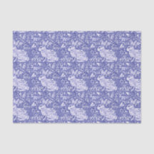 Mittlere Blaue Kaninchen Bunny Bird Floral Chinois