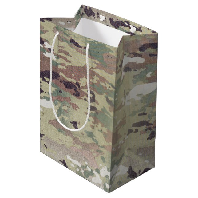mittlere des Geschenk-7lx4.5wx10h Mittlere Geschenktüte (Rückseite Schrägansicht)