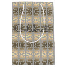 Mittlere elegante Papiergeschenktasche