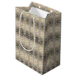 Mittlere elegante Papiergeschenktasche Geschenktüte