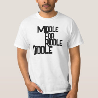 Mittlere für Riddle Diddle Lustiges Herren T-Shirt