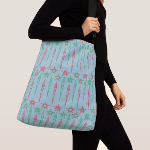 Mittlere Mod Icicles Crossbody Bag (2 Größen) Tragetaschen Mit Langen Trägern
