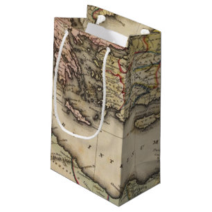 Mittlere Osten-Atlas-Karte Kleine Geschenktüte