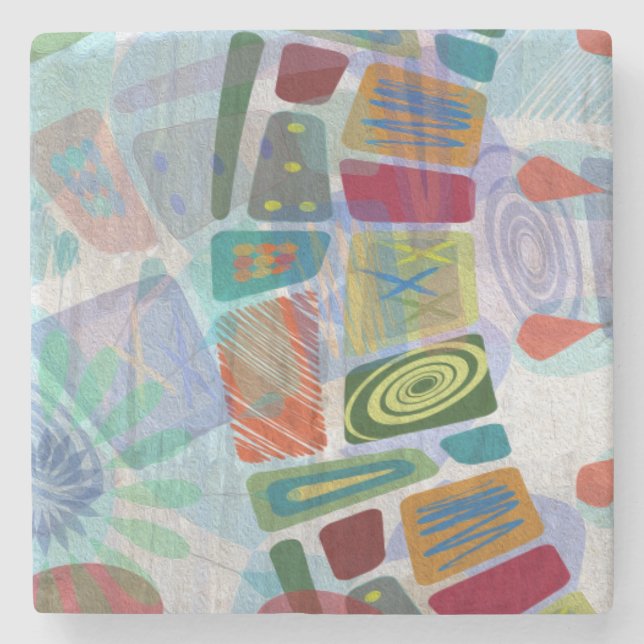 Mittlere Panels III Steinuntersetzer (Vorderseite)