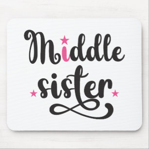 Mittlere Schwester, Niedliche Sterne Mousepad