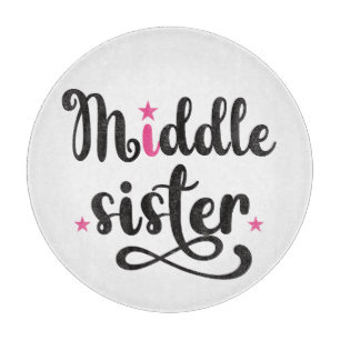 Mittlere Schwester, Niedliche Sterne Schneidebrett
