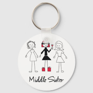 Mittlere Schwester Schlüsselanhänger