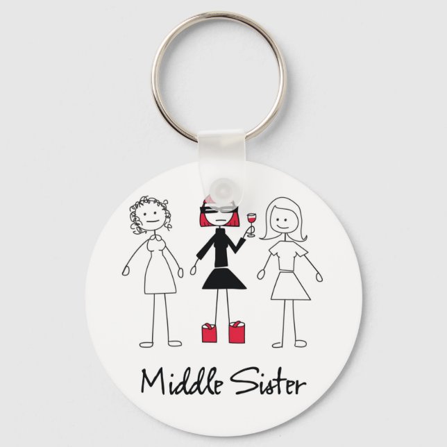 Mittlere Schwester Schlüsselanhänger (Vorderseite)